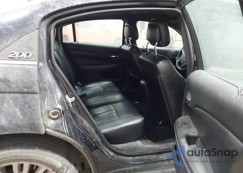 2012 Chrysler 200 Limited из США, поврежденный, VIN 1C3CCBCB7CN142838